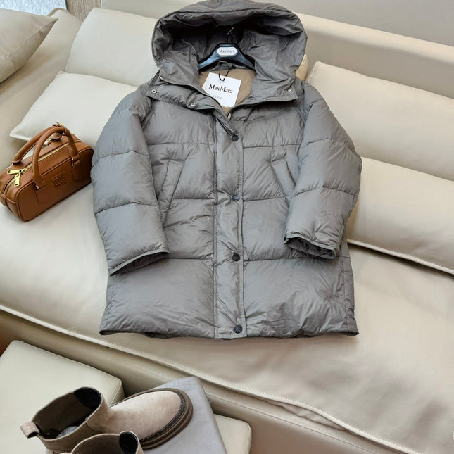 MAX MARA 25S MID-LENGTH DOWN JACKET 087