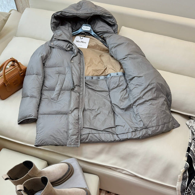 MAX MARA 25S MID-LENGTH DOWN JACKET 087