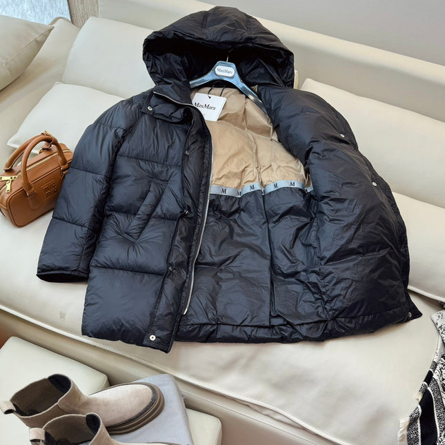 MAX MARA 25S MID-LENGTH DOWN JACKET 086