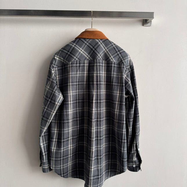 MIUMIU PLAID SHIRT STYLE 730