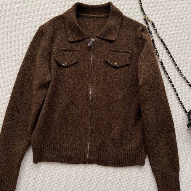 LP 26S ZIP-UP KNIT JACKET 508