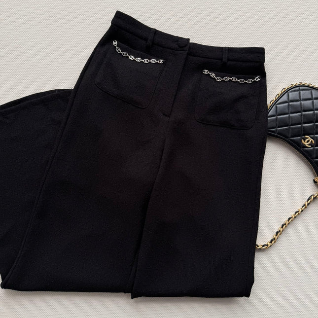 CHANEL 26S FLARED PANTS 710