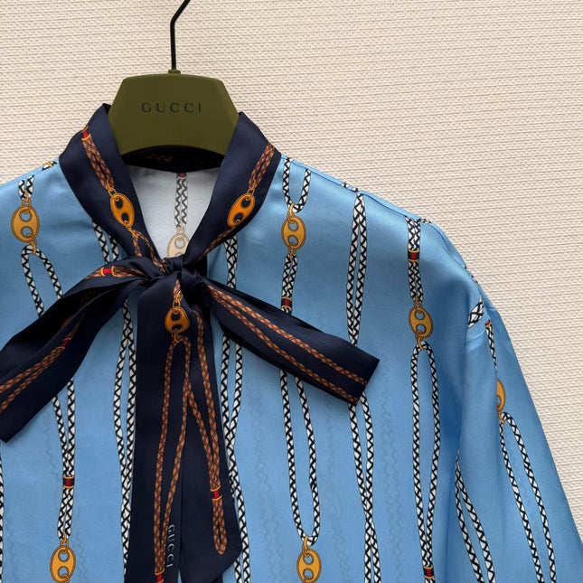 GUCCI 26S SILK SHIRT 258