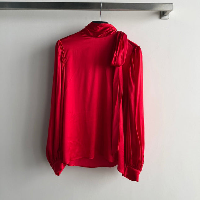 GUCCI 26S SATIN SILK SHIRT 199