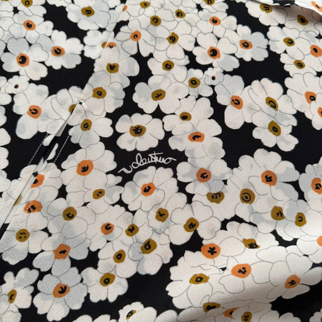 VALENTINO 26S PRINTED SILK DRESS 214