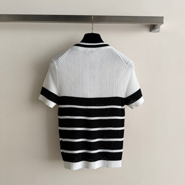 CHANEL 26S SHORT-SLEEVE SWEATER STYLE 1039