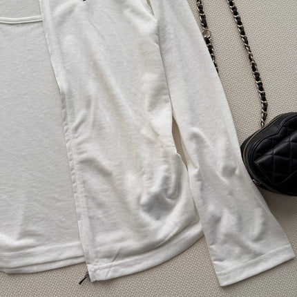 RALPH LAUREN 26S ZIP-UP LONG SLEEVE T-SHIRT 537