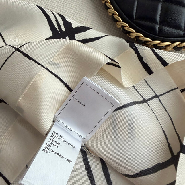 CHANEL 26S SLEEVELESS SILK TOP STYLE 1210