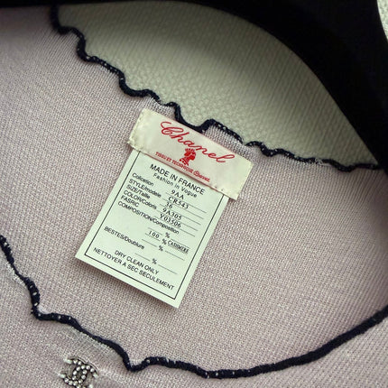 CHANEL 26S SHORT-SLEEVED KNIT SHIRT STYLE 1188