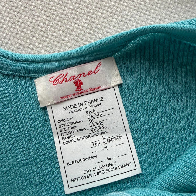 CHANEL 26S KNIT SLEEVELESS TOP STYLE 1187
