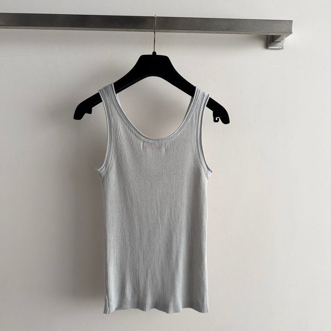 CHANEL 26S KNIT SLEEVELESS TOP STYLE 1185