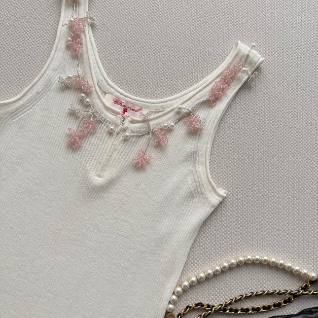 CHANEL 26S KNIT SLEEVELESS TOP STYLE 1184
