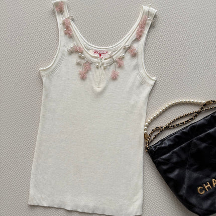 CHANEL 26S KNIT SLEEVELESS TOP STYLE 1184