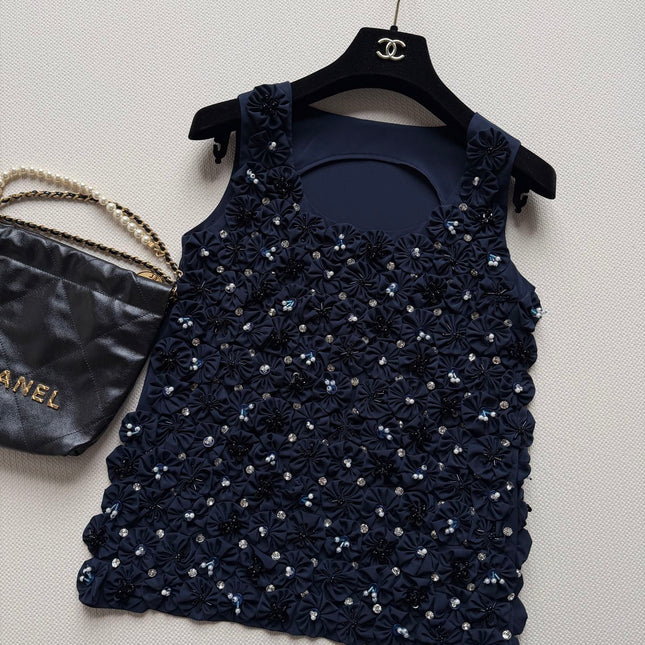 CHANEL 26S SLEEVELESS TOP STYLE 1172