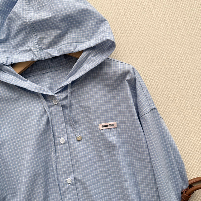 MIUMIU 26S HOODED JACKET 1199