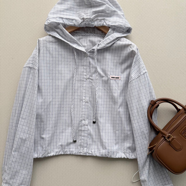 MIUMIU 26S HOODED JACKET 1198