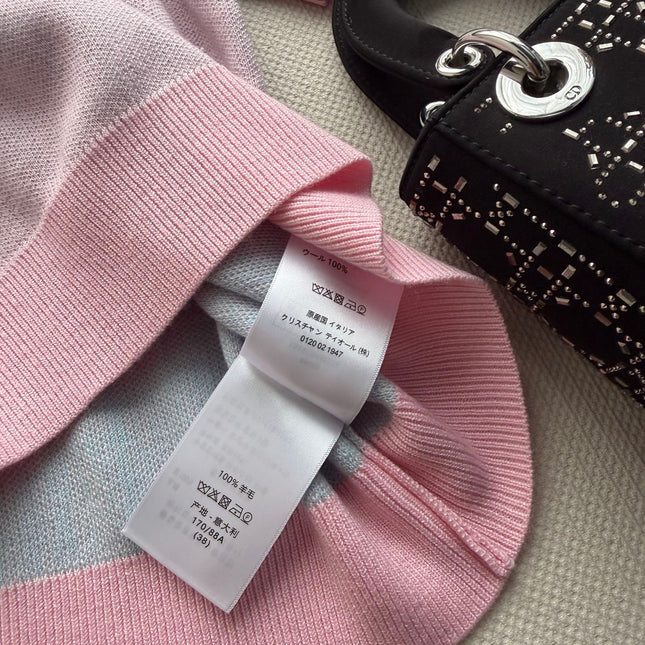 DIOR 26S SHORT-SLEEVE KNIT TOP 1307