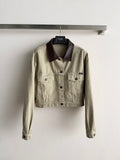 PRADA 26S LEATHER COLLAR JACKET STYLE 938