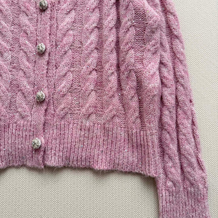 CHANEL 26S KNIT V-NECK CARDIGAN 1719