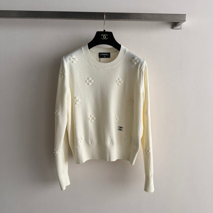CHANEL 26S LONG-SLEEVE KNIT TOP 1718