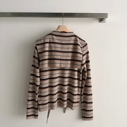 MIUMIU 26S SHAWL-COLLAR KNIT SWEATER 1504
