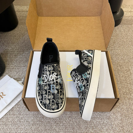 DIOR 26S WALK'N'DIOR SLIP-ON SNEAKERS IN MULTICOLOR DIOR OBLIQUE EMBROIDERED CANVAS STYLE 06
