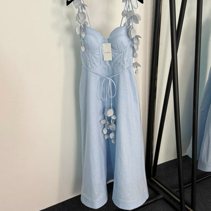ZIMMERMANN 26S PETAL AND PUP DELLA MIDI DRESS STYLE 2