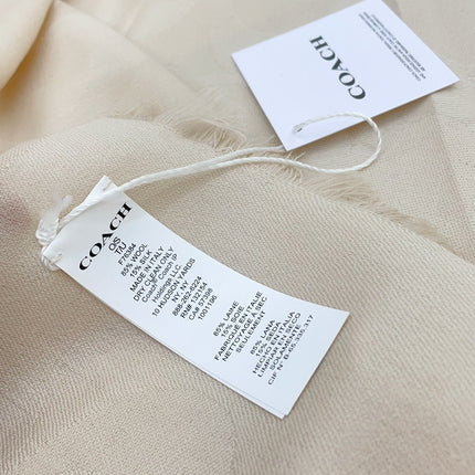 SCARF 180 CM IN BEIGE CASHMERE 332874