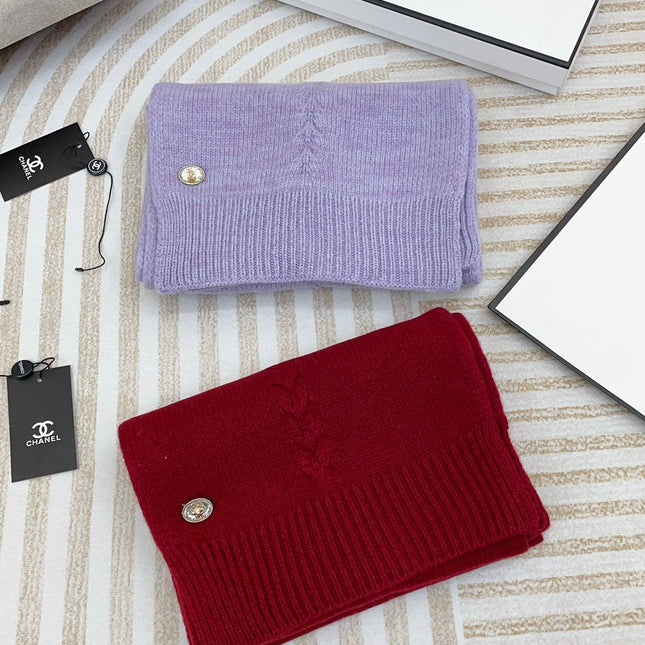 SCARF 180 CM IN RUBY RED CASHMERE 398266