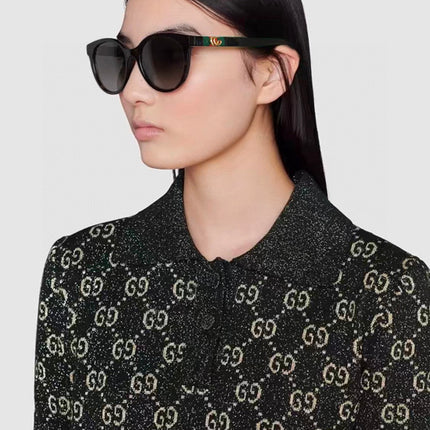 ROUND FRAME SUNGLASSES 59898 IN ACETATE