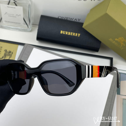 BURBERRY 26S ANGULAR SHIELD FRAME IN ACETATE 427839