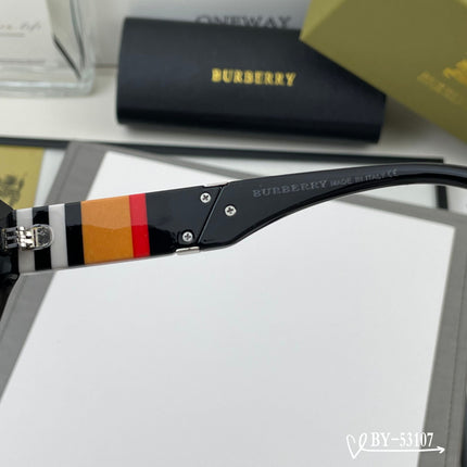 BURBERRY 26S ANGULAR SHIELD FRAME IN ACETATE 427839