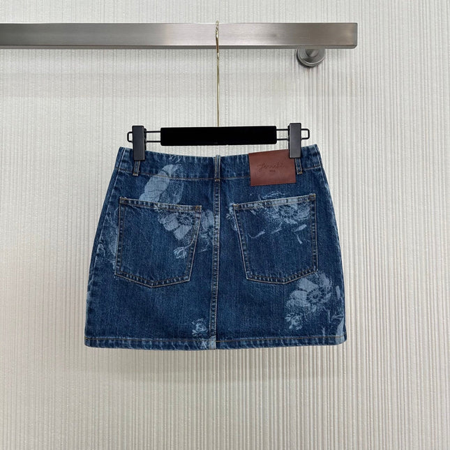 FENDI 26S DENIM SKIRT 453