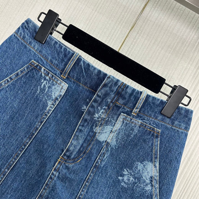 FENDI 26S DENIM SKIRT 453