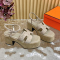 JAM 30 SANDAL IN TORTILLA BROWN VELVET