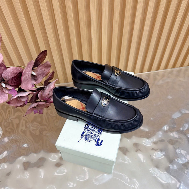 BURBERRY 26S LOAFERS IN BLACK CALFSKIN STYLE 14