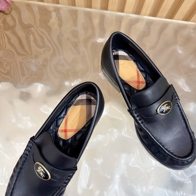 BURBERRY 26S LOAFERS IN BLACK CALFSKIN STYLE 14