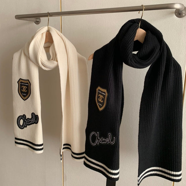 SCARF 200 CM IN BLACK PURE CASHMERE WITH STICKER 392881