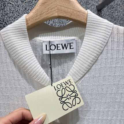 LOEWE 26S KNIT POLO SHIRT 433