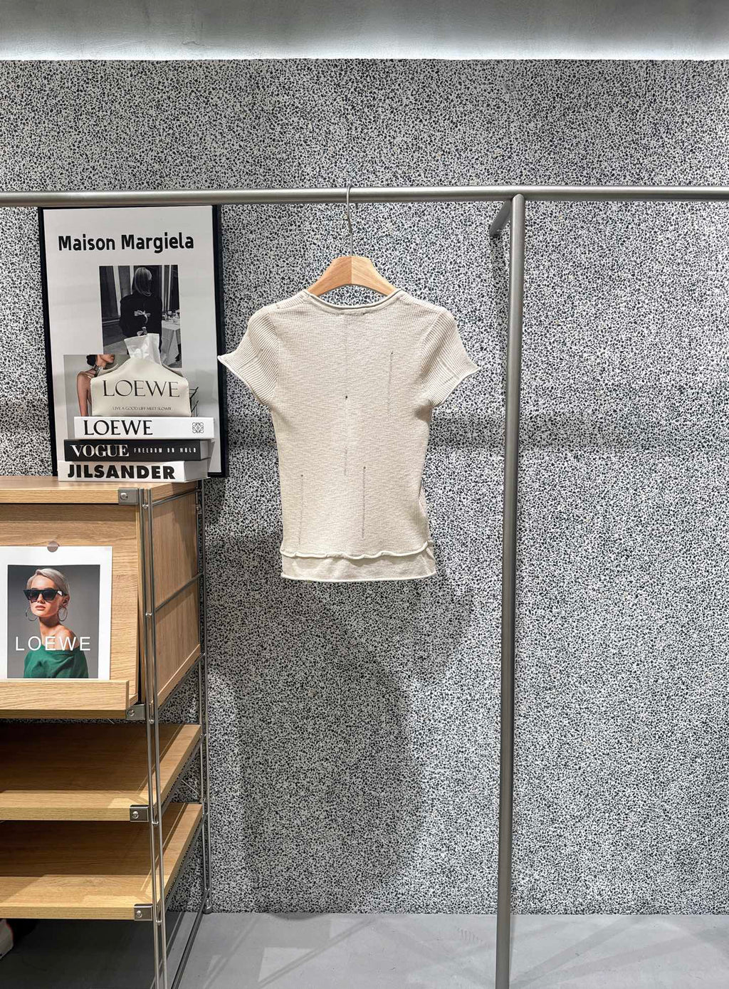 CELINE 26S SHORT-SLEEVE KNIT TOP 463