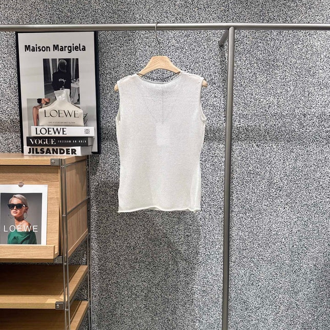 CELINE 26S SLEEVELESS KNIT TOP 461
