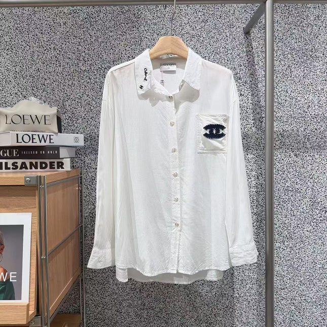 CHANEL 26S WHITE SHIRT 1395