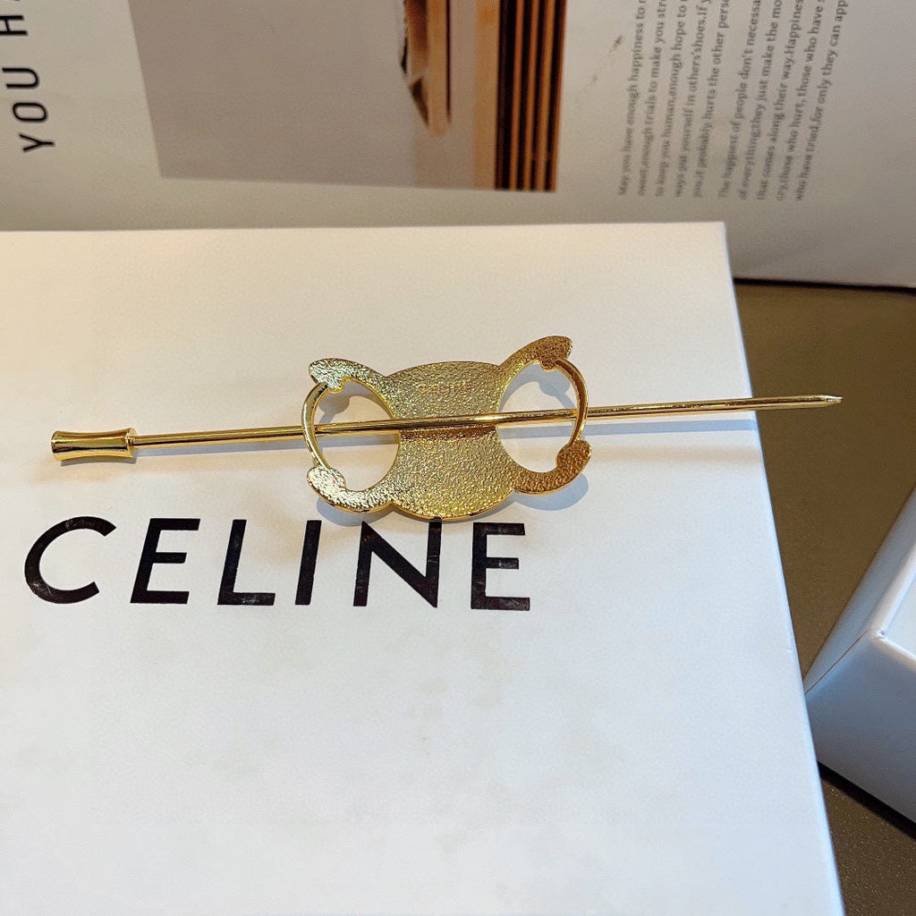 GOLD METAL HAIRPIN 425469