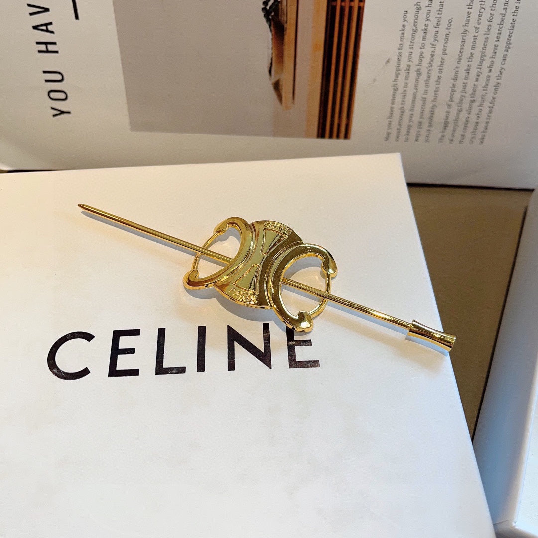 GOLD METAL HAIRPIN 425469