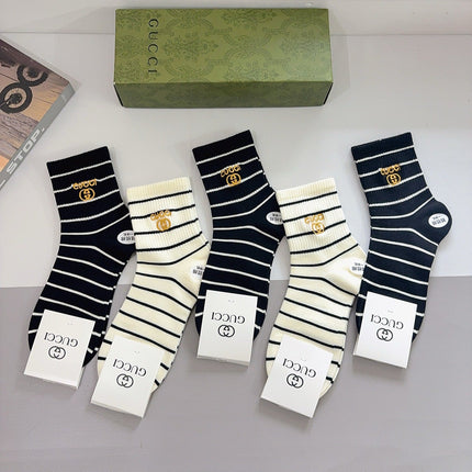 GUCCI 26S CREW SOCKS 393963 (1 BOX)