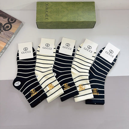 GUCCI 26S CREW SOCKS 393963 (1 BOX)