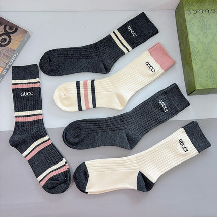GUCCI 26S CREW SOCKS 393977 (1 BOX)