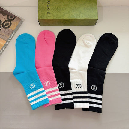 GUCCI 26S CREW SOCKS 398712 (1 BOX)
