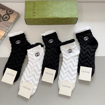 GUCCI 26S ANKLE SOCKS 400393 (1 BOX)