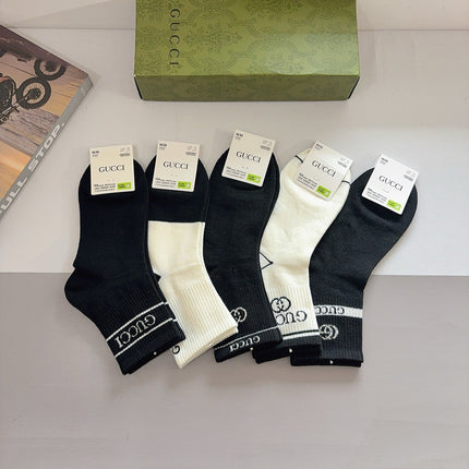 GUCCI 26S MID-CREW SOCKS (1 BOX)